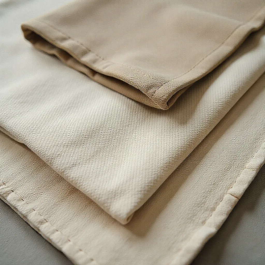 Hemp fabric texture detail
